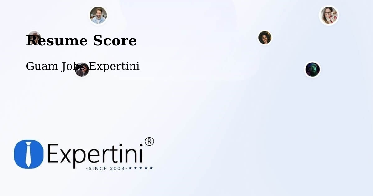 Resume Score & Job Description Match Tool – Maite - Guam Jobs Expertini