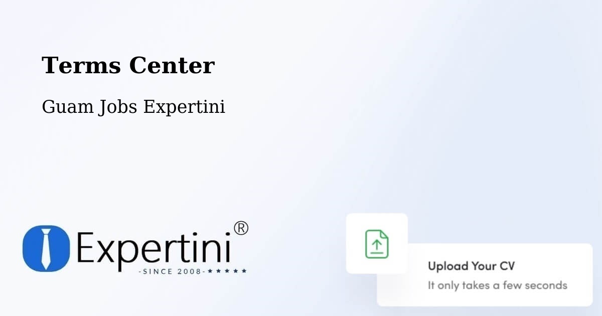 Terms of Service – Maite - Guam Jobs Expertini